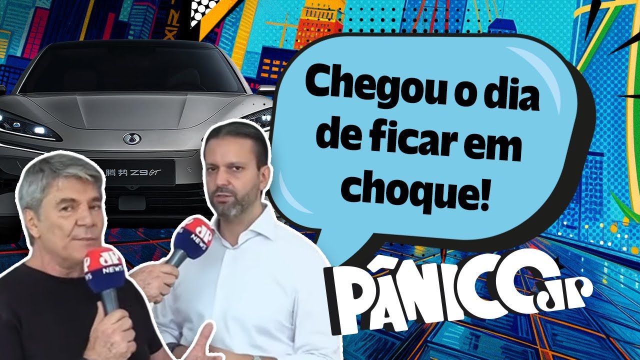 BYD ATROPELA CONCORRÊNCIA E É TOP 3 NO BRASIL! BALDY E RUFFO ELETRIZAM O PÂNICO