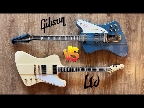 LTD Phoenix-1000 Deluxe and Gibson Firebird High Performance - These two birds are not the same