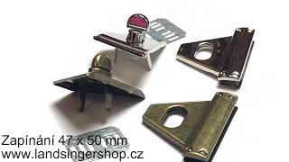 Zapínání 47 x 50 mm