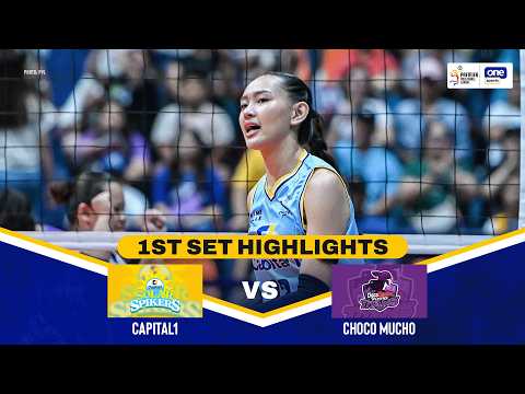 CAPITAL1 vs. CHOCO MUCHO | SET 1 HIGHLIGHTS | 2026 PVL ALL-FILIPINO CONFERENCE