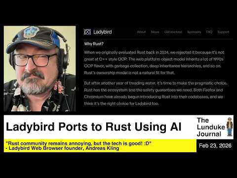 Ladybird Ports to Rust Using AI