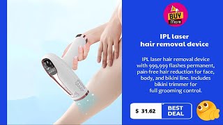 IPL laser hair removal device