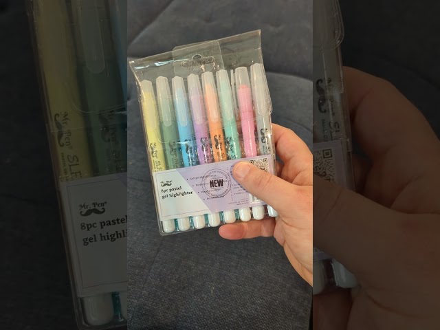 Vídeo relacionado con Mr. Pen - No Bleed Gel Bible Highlighters, Yellow, Pack of 8
