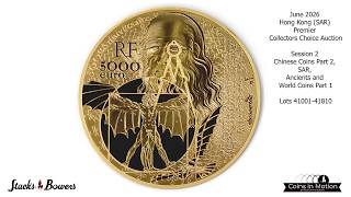 A Selection of Coins in Motion in June 2026 Hong Kong Premier Collectors Choice Auction - Session 2