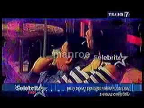 kedekatan billy dengan wanita lain di singapura bikin shanaz cemburu