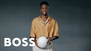 BOSS Fragrance meets football | BOSS Bottled Beyond