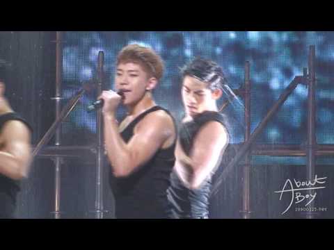 [100423fancam]2PM-Junho Music Bank rec.