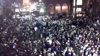 preview picture of video 'Riot at UCONN after winning 2014 NCAA Men's Basketball National Championship'