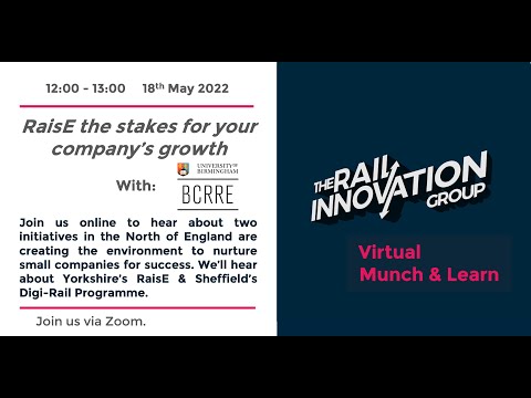 Munch & Learn 180522: RaisE the Stakes for Your Company’s Growth