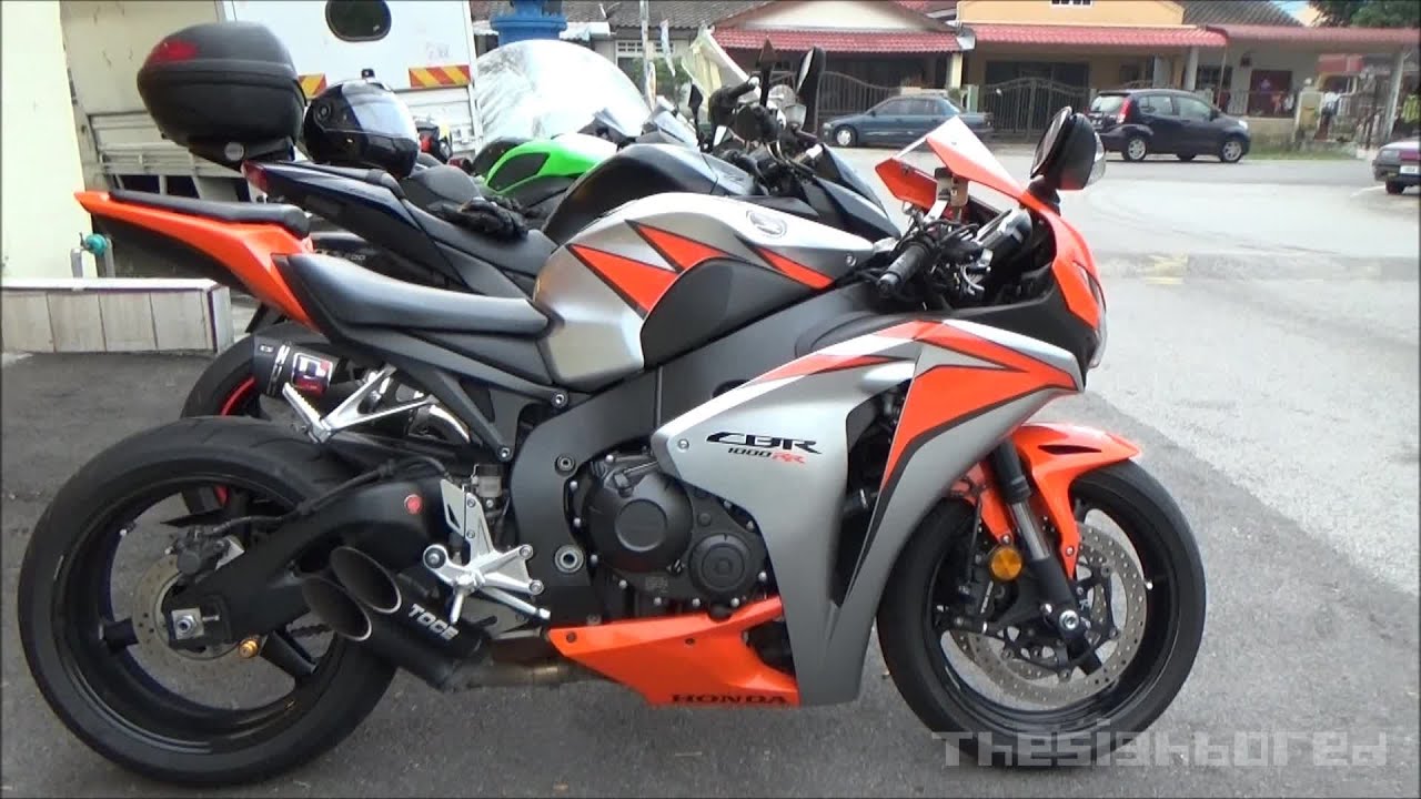 Honda CBR1000RR Toce exhaust