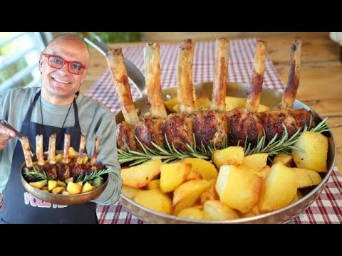 ARROSTO di COSTINE della FESTA con 10 EURO 3 PORZIONI arrosto con patate