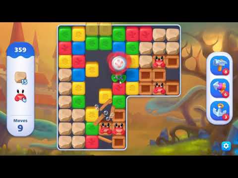 Fishdom Blast Level 359 - NO BOOSTERS GAMEPLAY 🐠 | SKILLGAMING ✔️