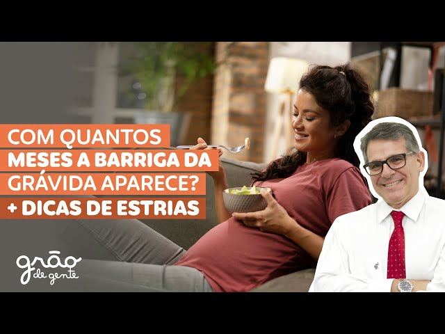 COM QUANTOS MESES MINHA BARRIGA VAI APARECER ? + DICAS PARA AS ESTRIAS NA GRAVIDEZ 💡