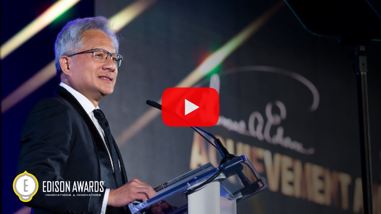 Jensen Huang's Edison Awards 2025 Achievement Award Acceptance Speech