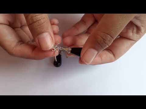 Sterling Silver, Black Onyx, Stud Earrings ER 1172