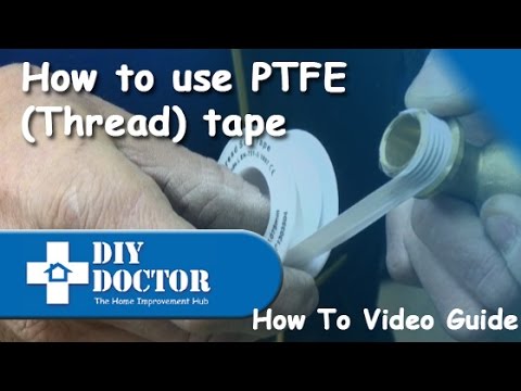 How to use PTFE Thread Seal Tape