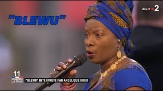 Pour le 11 novembre, Angélique Kidjo a ému les spectateurs avec la chanson "Blewu"