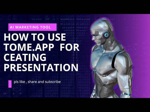 How to use tome. App on mobile || How to make presentation using tome #aitools #tome.App