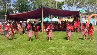 Native Cheerdance, Filipino Native Folk Dance at kaamulan2013