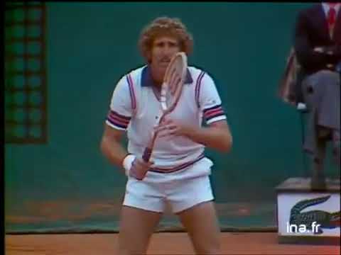 French Open 1977 Final - Guillermo Vilas v Brian Gottfried