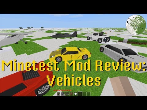 Minetest Mod Review: Vehicles