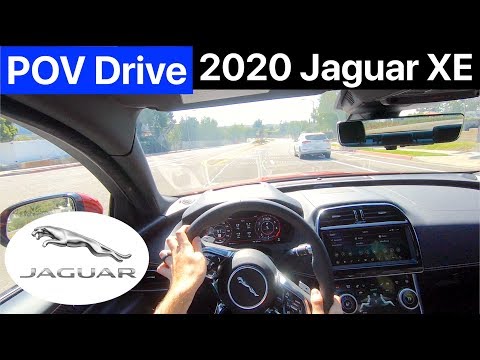 2020 Jaguar XE P300 R-Dynamic S POV Drive (No Talking)