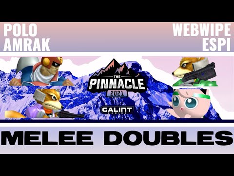 Amrak & Polo (Fox/Falcon) vs Webwipe & Espi (Puff/Fox - Losers Semis - Pinnacle 2021 Melee Doubles