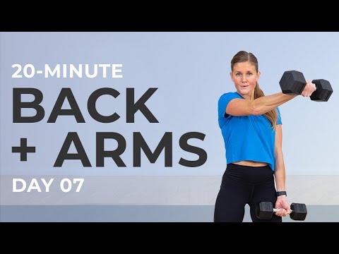 Strong 20 Day 7: 20-Minute Back and Arm Workout
