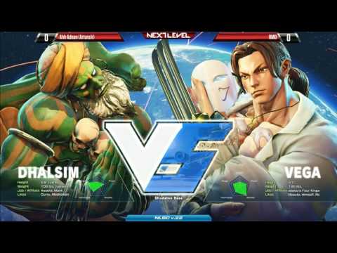 SFV @ NLBC v.22 - Aah Adnan (Dhalsim) vs RMD (Vega) [720P60FPS]