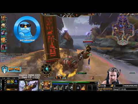 Smite: ONE SHOT COMBO FROM DAMAGE KHUMBA JUNGLE!  | Incon