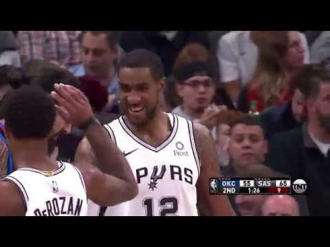 LaMarcus Aldridge NBA Career-High 56 Points Game vs. Thunder [10.01.19.]