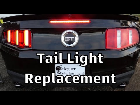 How to Replace Mustang Tail Lights (2010-2012)