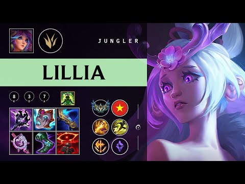Lillia Jungle vs Rek'Sai - VN Challenger Patch 26.02