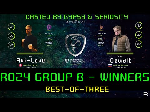 BSL 14 Ro24 Group B - bo3 - 🇷🇺 Dewalt [P] vs 🇩🇰 Avi-Love [T] - EXCELLENT GAMES!