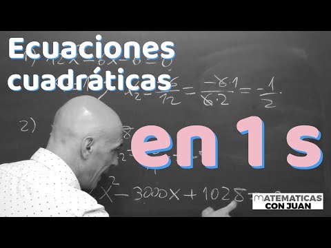 RESOLUCIÓN DE 3 ECUACIONES DE SEGUNDO GRADO. Trucazo!!! Matemáticas Básicas.