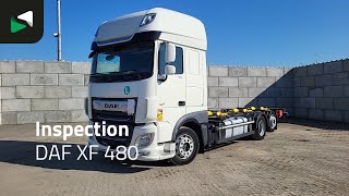 Cami&atilde;o de contentores DAF XF 480 6X2 FAN SSC Full Air Retarder Euro 6 | Imagem 4 - Autoline