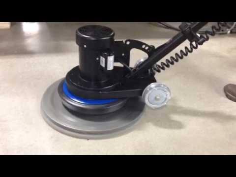 HAWK 13 Inch Mighty Floor Machine Quality Control Performance Video