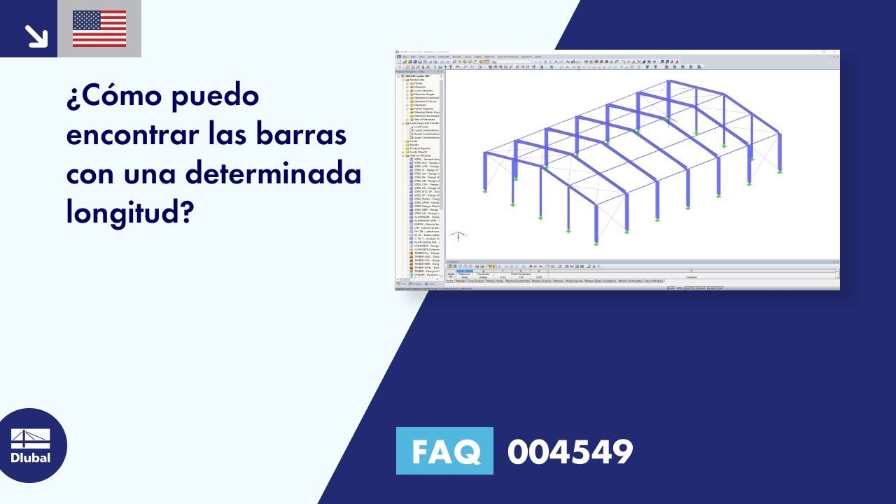 [ES] FAQ 004549 | ¿Cómo puedo encontrar las barras con una determinada longitud?