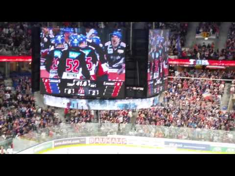 Letzte Sekunden Mannheim gegen Ingolstadt + Tor + Überraschung für Dennis Endras