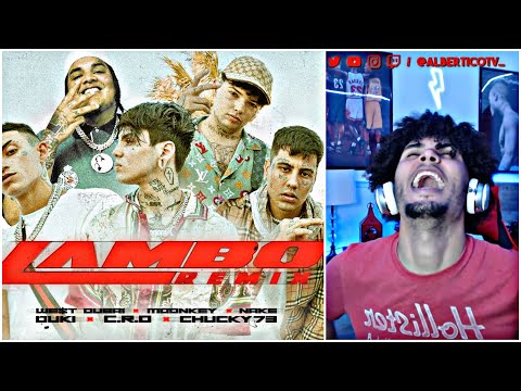 LAMBO Remix - C.R.O, Duki, Chucky 73, We$t Dubai, Moonkey (REACCION)
