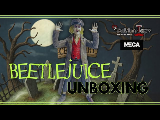 Vídeo relacionado con Ultimate Beetlejuice Tour Guide The Bio-Exorcist Scale Action Fig. 18 cm Beetlejuice 1988