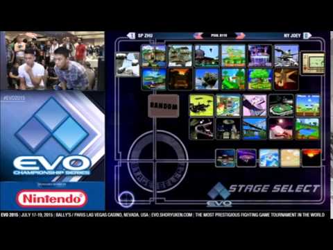 EVO 2015 SSBM Pools - SP |  Zhu vs. NY Joey