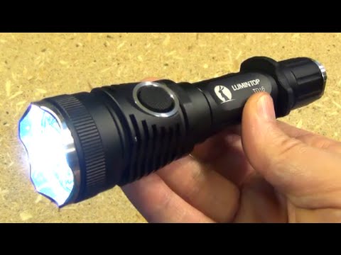 Lumintop TD16 Flashlight Review, Quality Tactical Light Video