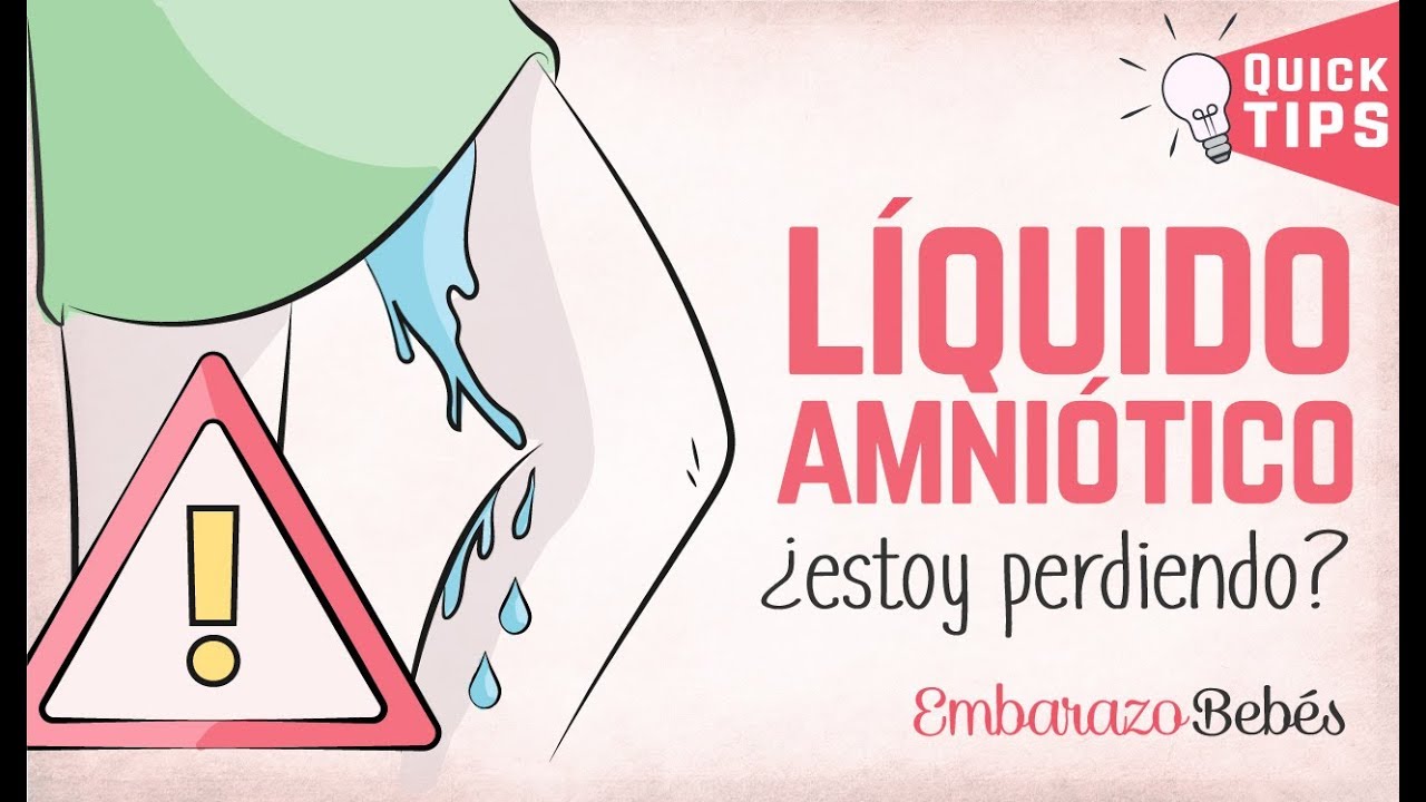 😱👎🏼 Cómo saber si estoy PERDIENDO LÍQUIDO AMNIÓTICO en el Embarazo 🚨 ¡EMERGENCIA!