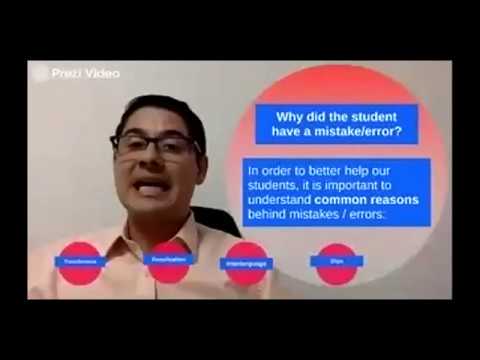 A practical approach to error correction to improve learning outcomes.