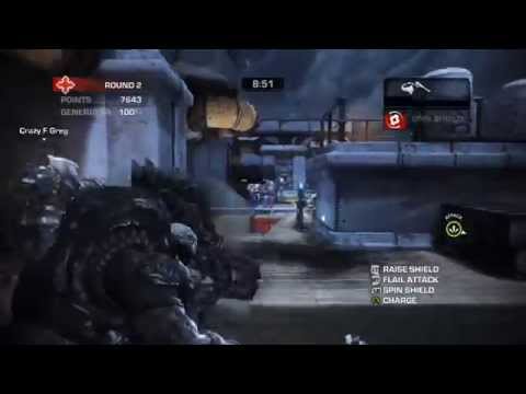 Gears Of War Judgment Overrun - Close Ranked Game On Dreadnought