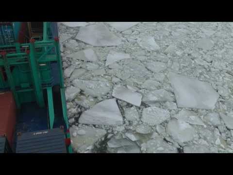 Frachtschiffreise mit MS "Anna Sirkka" - Eisfahrt nach Kotka - 16.3.2012