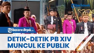 Detik-detik PB XIV Hamangkunegoro Muncul dari Keraton Solo seusai Naik Tahta di Prosesi Jumenengan