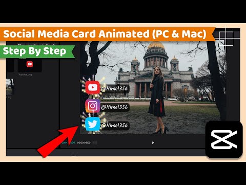 Social Media Card or Call Out Animated | CapCut PC Tutorial