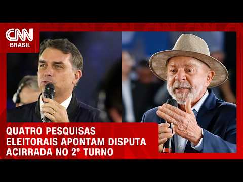 Eleições 2026: Quatro pesquisas apontam disputa acirrada no 2º turno; veja cenários | HORA H